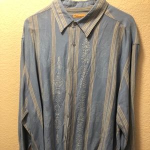 Havana Co. Long Sleeve Dress Shirt - XXL